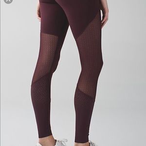 NWOT lululemon barre star pant size 4